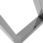 Стол письменный с прозрачной столешницей Corporate Identity варинант исполнения - 4 | Loft Concept в Брянске