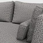 Мебельная ткань Шенилл серый цвет 142 см T4-46 варинант исполнения - 8 | Loft Concept в Брянске