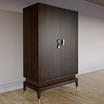 Платяной шкаф Elsa Dreams Walnut с 2-мя фасадами варинант исполнения - 2 | Loft Concept в Брянске