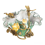 Чаша фигурная с обитателями леса и цветами Eden Garden варинант исполнения - 1 | Loft Concept в Брянске