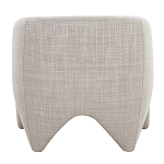 Дизайнерское кресло мягкое в белой обивке White Canvas варинант исполнения - 3 | Loft Concept в Брянске