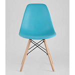 Пластиковый стул на ножках из массива бука Eames Torquoise варинант исполнения - 4 | Loft Concept в Брянске