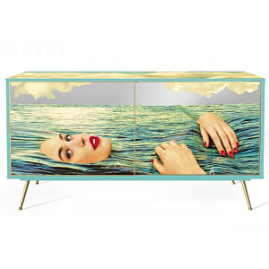 Комод Seletti Cabinet Sliding Door Sea Girl