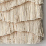 Светло-Бежевое Панно из нитей White Landscape Wall Hanging варинант исполнения - 1 | Loft Concept в Брянске