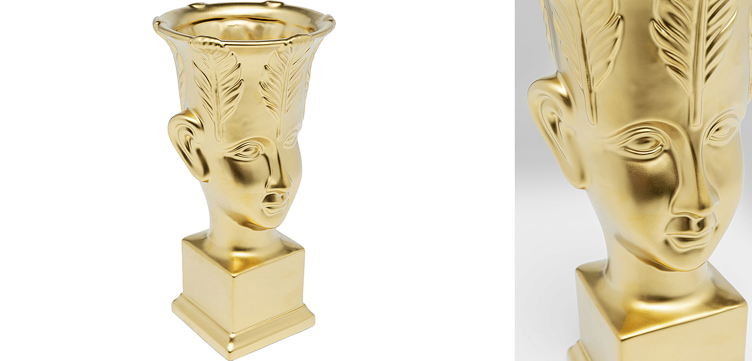 Ваза Golden Face Vase 31 Ваза Golden Face Vase 31 - Loft-Concept в Брянске