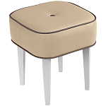 Квадратный мягкий пуф на белых ножках Winton Pouf Square варинант исполнения - 19 | Loft Concept в Брянске
