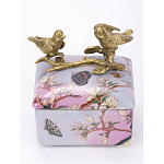 Фарфоровая шкатулка Bird talks варинант исполнения - 2 | Loft Concept в Брянске
