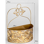 Железное кашпо Idyll варинант исполнения - 8 | Loft Concept в Брянске