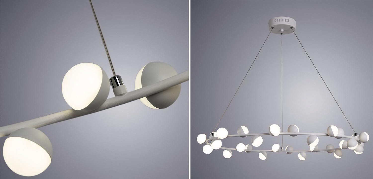 Люстра Vilelme Chandelier white 80 Люстра Vilelme Chandelier white 80 - Loft-Concept в Брянске