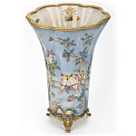 Фарфоровая ваза с изображением попугаев Eden Garden варинант исполнения - 3 | Loft Concept в Брянске