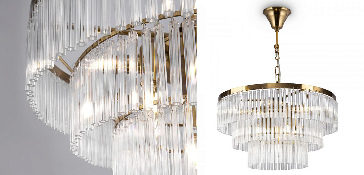 Люстра Olimpa Chandelier brass 47 Люстра Olimpa Chandelier brass 47 - Loft-Concept в Брянске