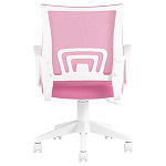 Офисное кресло с основанием из белого пластика Desk chairs Pink варинант исполнения - 4 | Loft Concept в Брянске