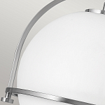 Потолочный светильник с плафоном в форме белого матового шара Hinkley варинант исполнения - 11 | Loft Concept в Брянске