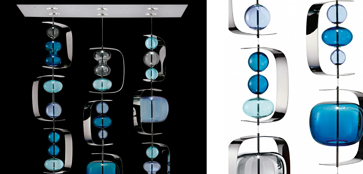 Светильник Barovier & Toso Manhattan Blue Светильник Barovier & Toso Manhattan Blue - Loft-Concept в Брянске