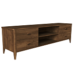 ТВ-тумба с 4-мя ящиками и полками из массива бука Tasteful Furniture варинант исполнения - 1 | Loft Concept в Брянске