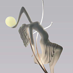 Торшер белая статуэтка Девушка Girl Carries Light Balls варинант исполнения - 2 | Loft Concept в Брянске