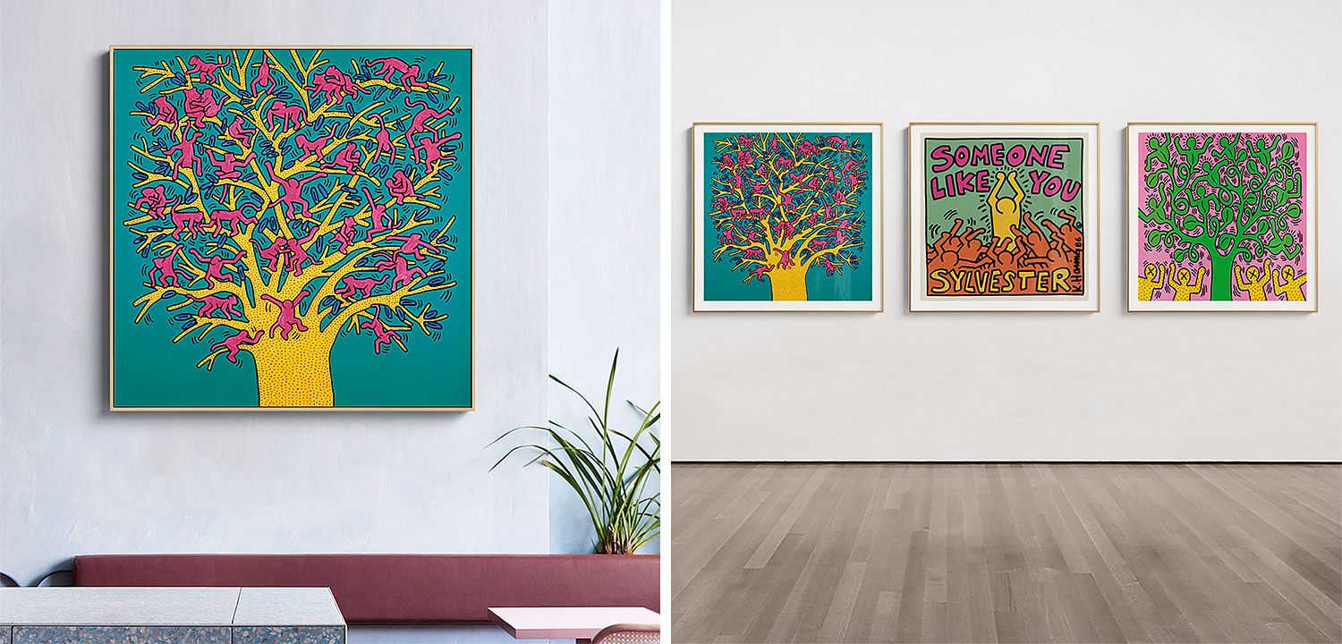 Постер Keith Haring 1 Постер Keith Haring 1 - Loft-Concept в Брянске