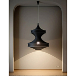 Подвесной вязаный черный светильник «Моника» варинант исполнения - 5 | Loft Concept в Брянске