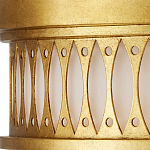 Потолочный светильник с фактурным золотым каркасом Exceptional Classic Design варинант исполнения - 2 | Loft Concept в Брянске