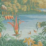 Обои ручная роспись Le Brésil Paille варинант исполнения - 3 | Loft Concept в Брянске