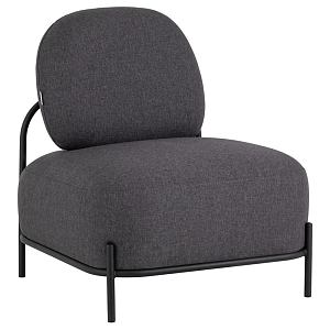 Кресло в темно-серой рогожке  COLOR BLOCK