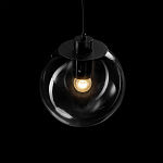 Подвесной светильник Selene Glass Ball Ceiling Lights Black  40 cm варинант исполнения - 2 | Loft Concept в Брянске
