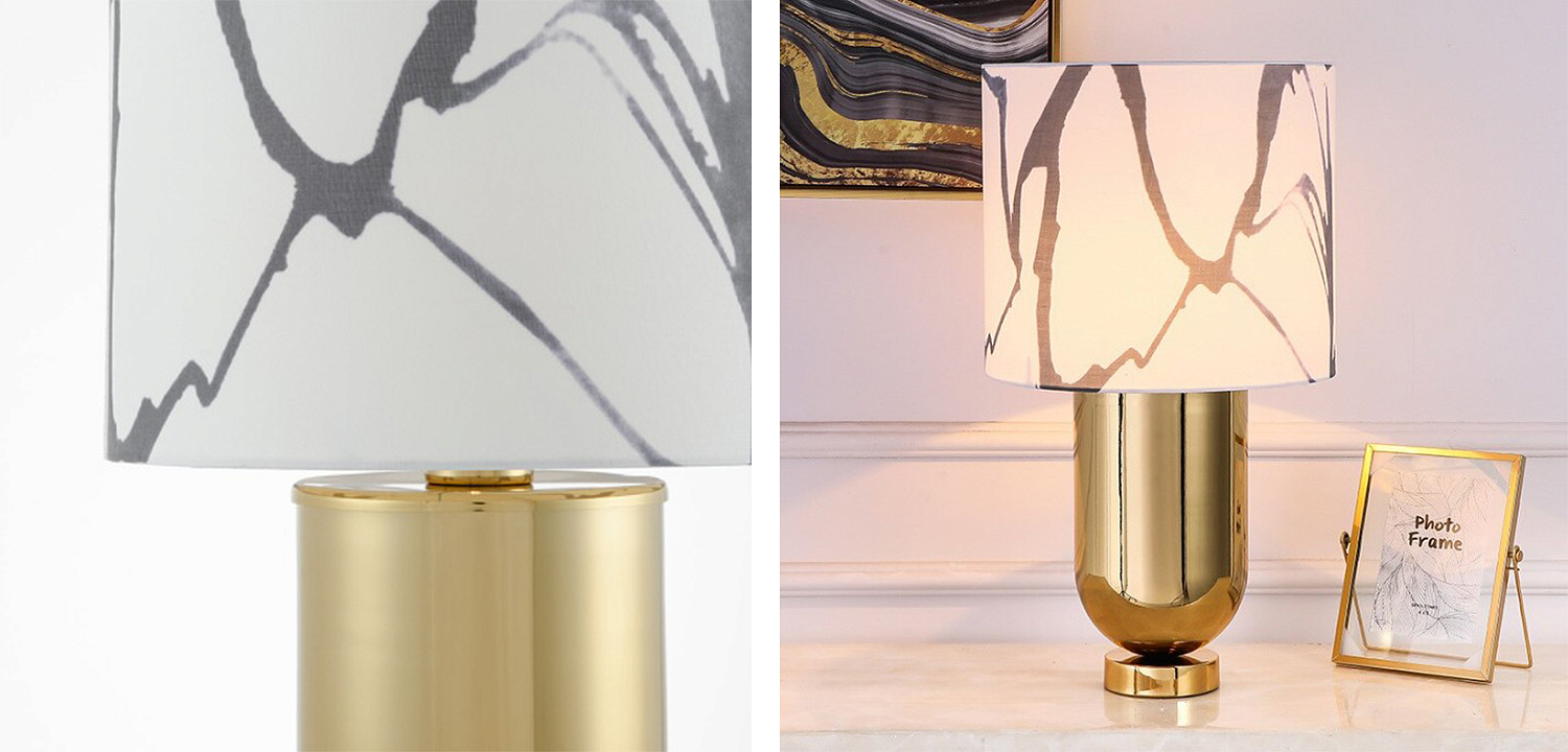 Настольная лампа Adeline Gold Table Lamp Настольная лампа Adeline Gold Table Lamp - Loft-Concept в Брянске