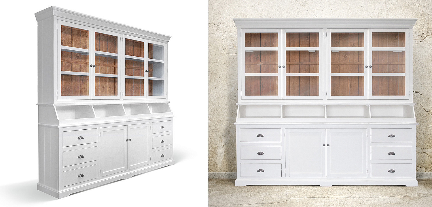 Шкаф Ruggerio Provence HARMONIE Glass Door big Шкаф Ruggerio Provence HARMONIE Glass Door big - Loft-Concept в Брянске