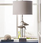 Настольная лампа с декором в виде птиц Coastal варинант исполнения - 2 | Loft Concept в Брянске