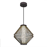 Подвесной светильник с плетеным металлическим каркасом Metal Interweaving варинант исполнения - 1 | Loft Concept в Брянске