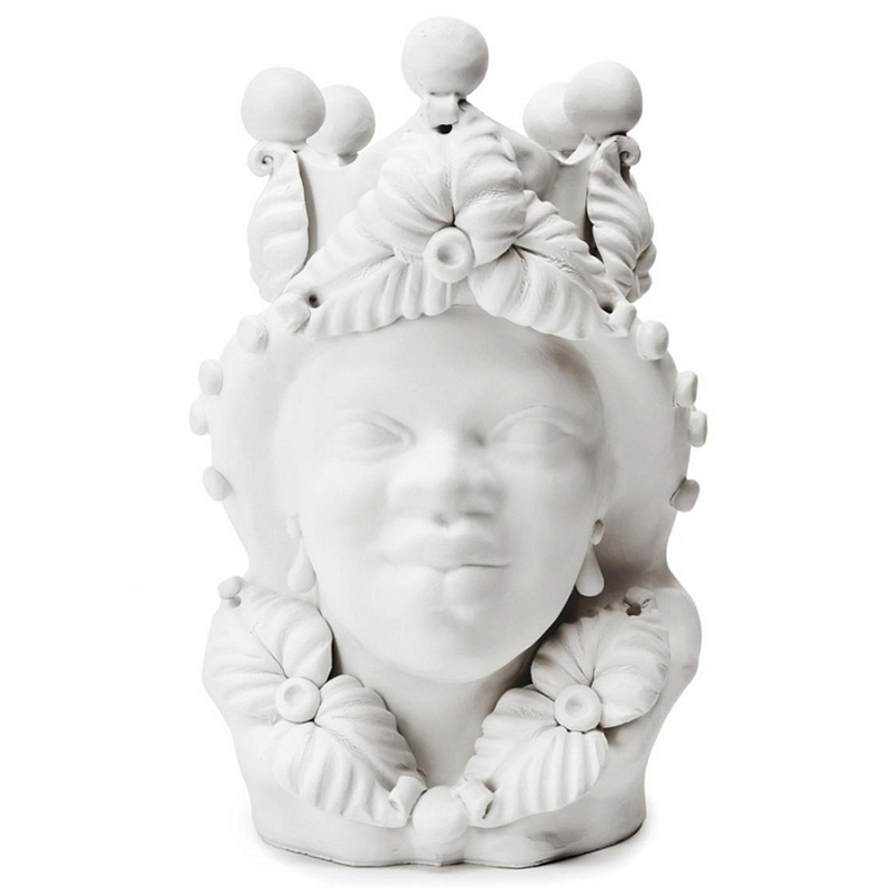 Ваза Vase Moro Lady Eve White Matt Белый Ваза Vase Moro Lady Eve White Matt Белый в Брянске | Loft Concept