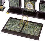 Настольный письменный набор из нефрита на ножках Executive Recruitment варинант исполнения - 2 | Loft Concept в Брянске