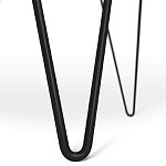 Стол журнальный с круглой столешницей из стекла Gold and Black Marble варинант исполнения - 6 | Loft Concept в Брянске