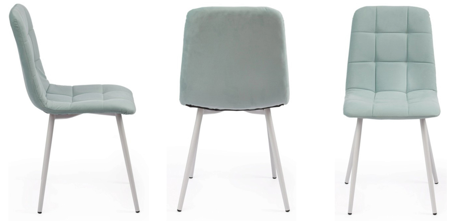 Стул Nancy Velour Light Blue Chair Стул Nancy Velour Light Blue Chair - Loft-Concept в Брянске