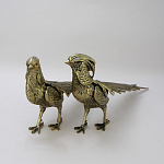 Статуэтка бронзовая пара Фазаны Bronze Birds варинант исполнения - 3 | Loft Concept в Брянске
