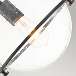 Подвесной светильник с прозрачным плафоном в форме шара в арочной подвеске Hinkley варинант исполнения - 7 | Loft Concept в Брянске