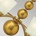 Люстра с матовыми конусными плафонами и декоративными элементами в форме шаров Hinkley варинант исполнения - 8 | Loft Concept в Брянске