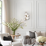 Бра с золотым основанием и 5-ю белыми шарообразными плафонами Bubble варинант исполнения - 4 | Loft Concept в Брянске