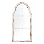 Зеркало-окно настенное в винтажном стиле Venetian Smooth варинант исполнения - 1 | Loft Concept в Брянске