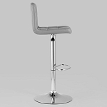 Барный стул с сиденьем серого цвета Honory варинант исполнения - 2 | Loft Concept в Брянске