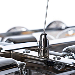 Люстра с круглыми стеклянными подвесками Cardiel Smok Glass Chandelier варинант исполнения - 5 | Loft Concept в Брянске