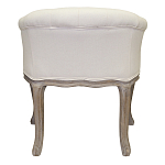 Кресло низкое в стиле прованс Бежевый Лен Louis French Armchair  варинант исполнения - 2 | Loft Concept в Брянске