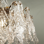 Люстра с декором из текстурированного стекла Textured Glass Chandelier 8 варинант исполнения - 5 | Loft Concept в Брянске