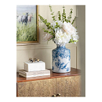 Ваза с мотивами цветущего сада с попугаями Vase Inspired by Nature варинант исполнения - 4 | Loft Concept в Брянске