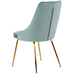 Стул в мятной велюровой обивке Ward Mint Velour Chair варинант исполнения - 4 | Loft Concept в Брянске