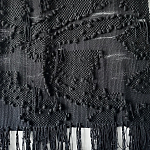 Гобелен из шерсти мериноса с узелками Ночь  варинант исполнения - 1 | Loft Concept в Брянске