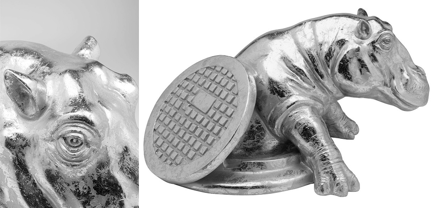 Статуэтка Chrome Hippo - Loft-Concept в Брянске