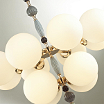 Люстра со вставками из керамики SkyEast 12 ламп варинант исполнения - 3 | Loft Concept в Брянске