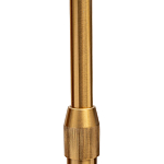 Торшер с мраморным столиком и золотым плафоном Ezio Floor Lamp варинант исполнения - 3 | Loft Concept в Брянске