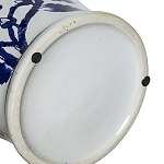 Ваза с крышкой и синим цветочным узором Blue & White Ornament  варинант исполнения - 4 | Loft Concept в Брянске